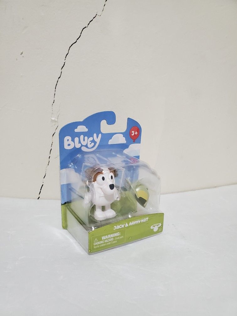 Bluey Moose Figure Jack & Army Mini Figure (contact info removed)19 3 Inch Toy Figure #22