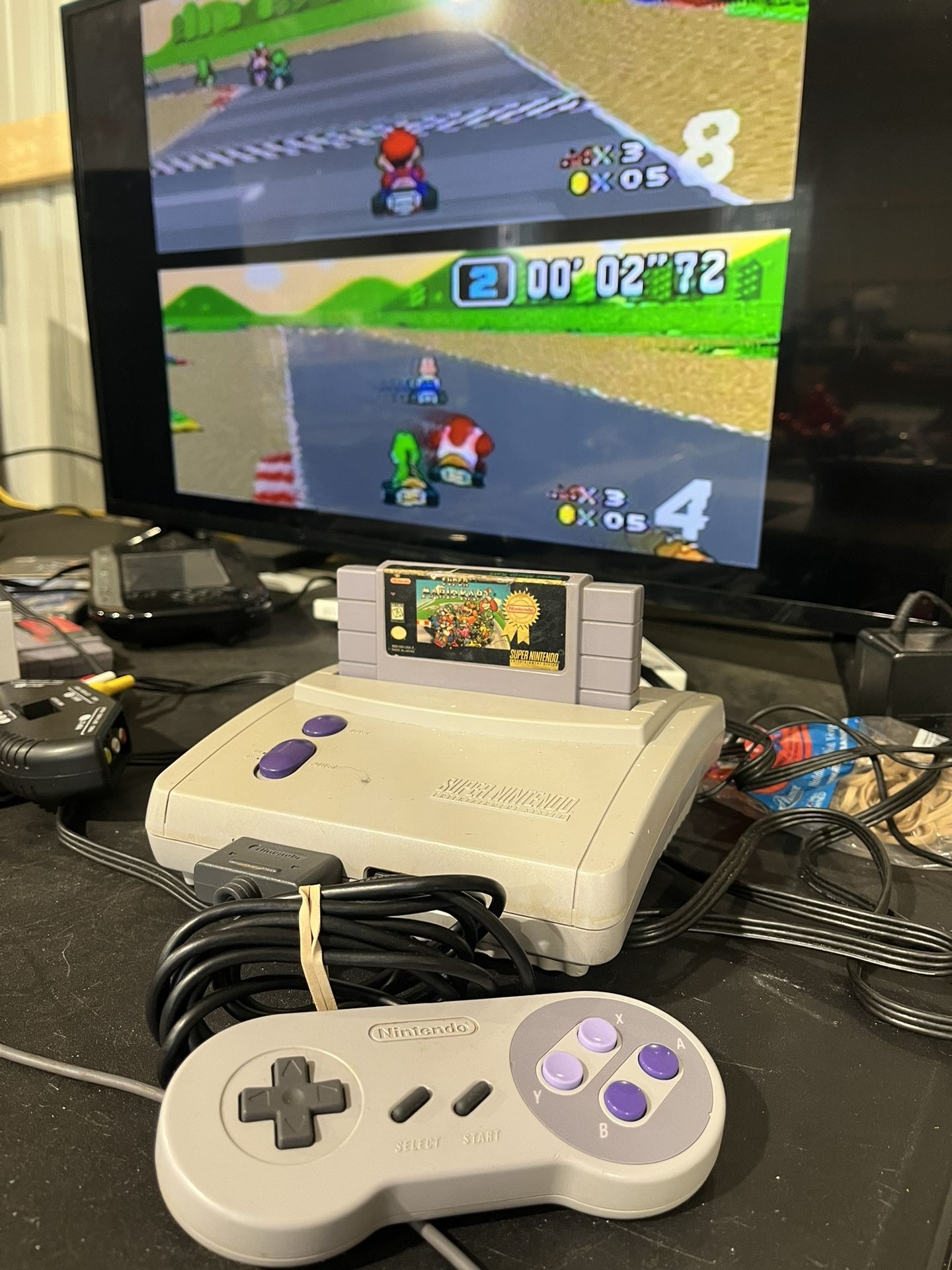 Super Nintendo & Mario Kart 