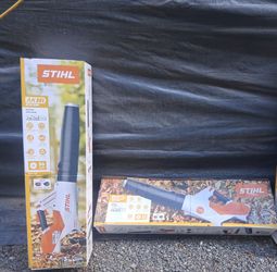 2× Stihl BGA 60 Cordless Blower Sets (Battery & Charger Included) - Brand New