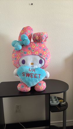 Hello Kitty x Sweethearts  2026 Valentine's Day "Ur Sweet" XL Jumbo Plush RARE