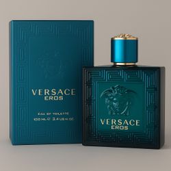 Versace Eros Men Eau de Toilette Spray 100ml 3.4oz  “New.”