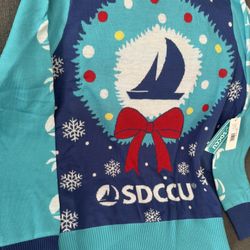 Tipsy Elves Exclusive SDCCU Ugly Christmas Sweater  SIZE XL