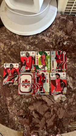 Panini adrenalyn XL WC 26 Cards Canada