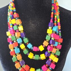 Multicolor Beaded Necklace