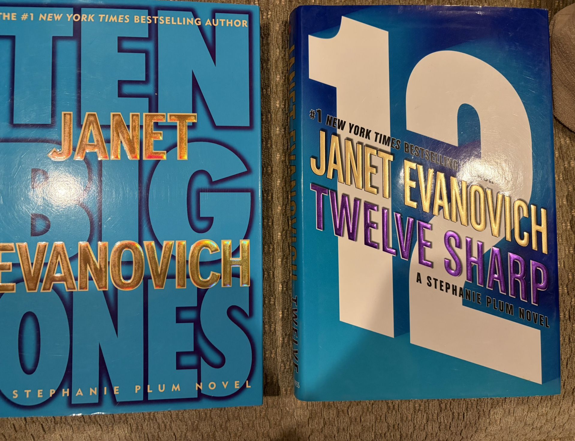 TWO Janet Evanovich Books: 10 & 12