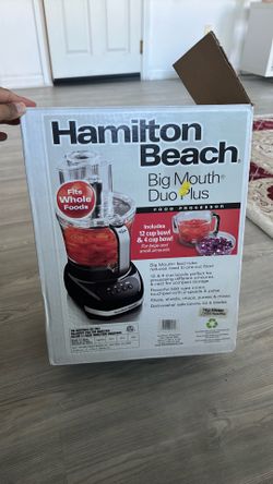 Hamilton Beach Big Mouth® Duo Plus Food Processor