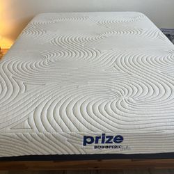 FULL SIZE mattress + frame