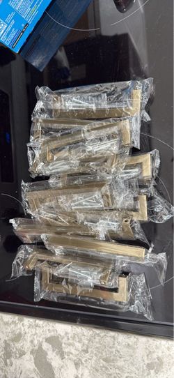 Gold Cabinet Drawer Pulls Set