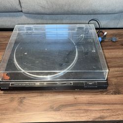 Vintage Sony record player