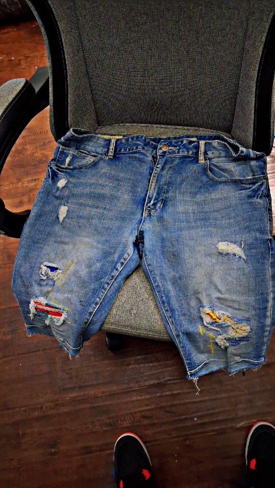 Smoke Rise Jean Shorts