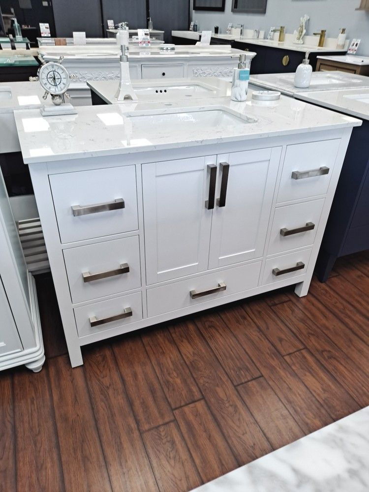 Costco OVE Decors 42 Inch Bathroom Vanity Set With Top And, 58 OFF
