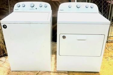 Washer and dryer set