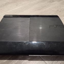 PS3 Super Slim Console With 2 Controllers