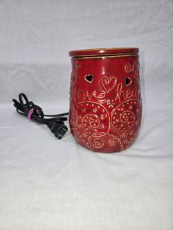 Scentsy retired Love Heals wax warmer
