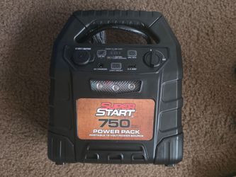 Super Start 750 power pack portable jump starter