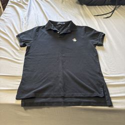 Polo Ralph Lauren Polo Bear Polo Logo Shirt Black Size Medium Custom Fit Men