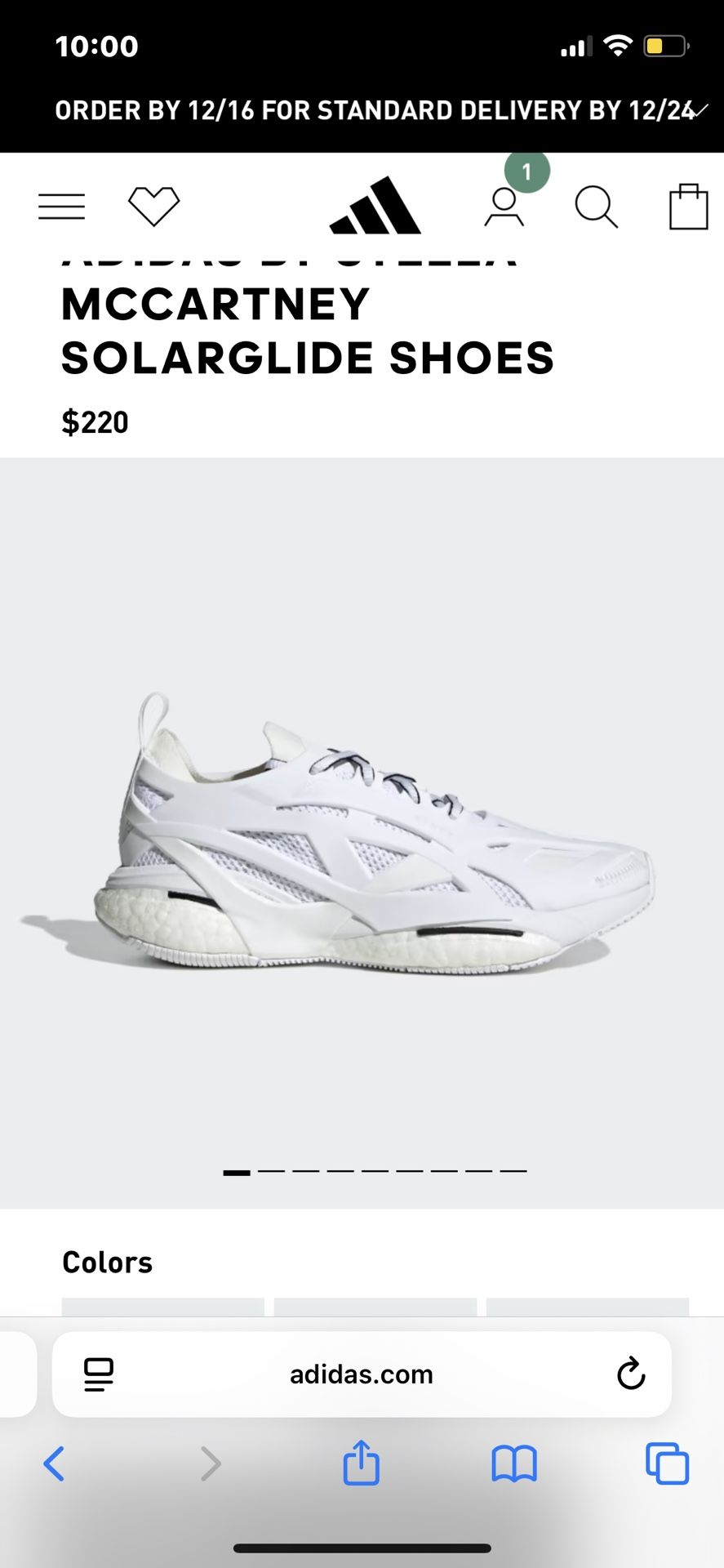 ADIDAS BY STELLA MCCARTNEY SOLARGLIDE SHOES