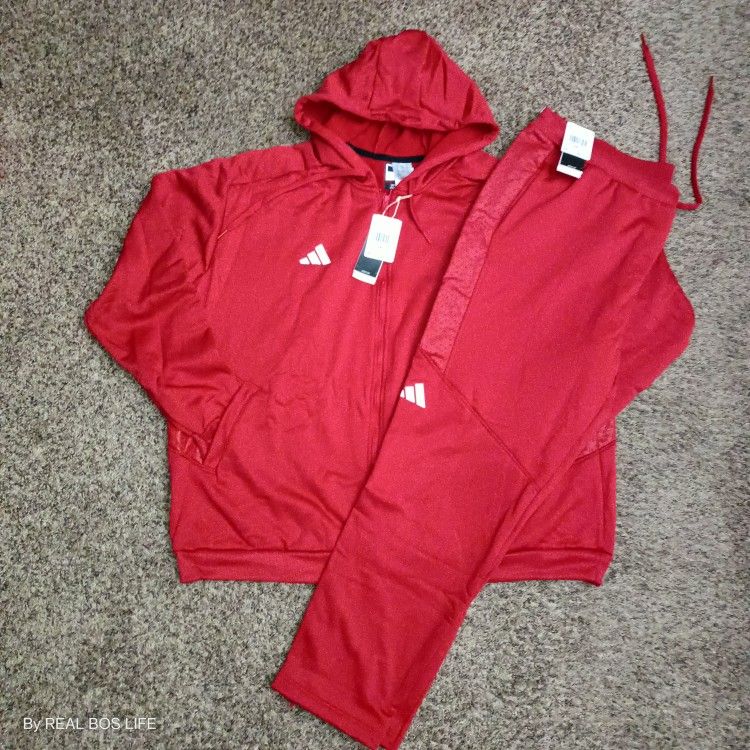 MEN'S ADIDAS SWEATSUIT BRAND NEW WITH TAGS 3X, 2X, 1L