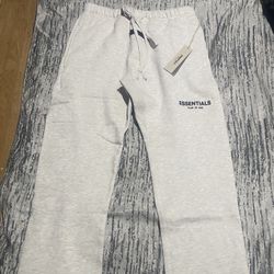 Essentials Fear Of God Sweatpants Light Oatmeal 