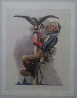 Norman Rockwell Litho