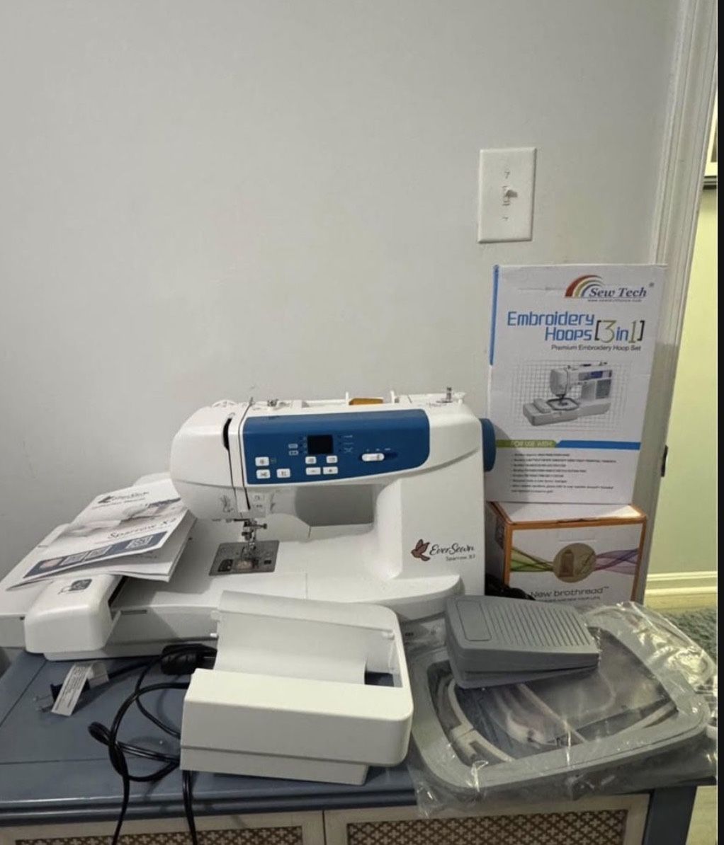 EverSewn Sparrow X2 & Embroidery