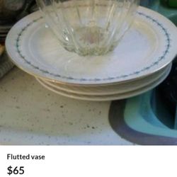 Fluted Vase