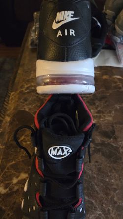 Nike Air Max 2CB ''94'' Brand New Size 9.5  Blk gym Red 100% authentic Nike Air Max exclusive shoe made for Charles Barkley pick up in Northridge Cali