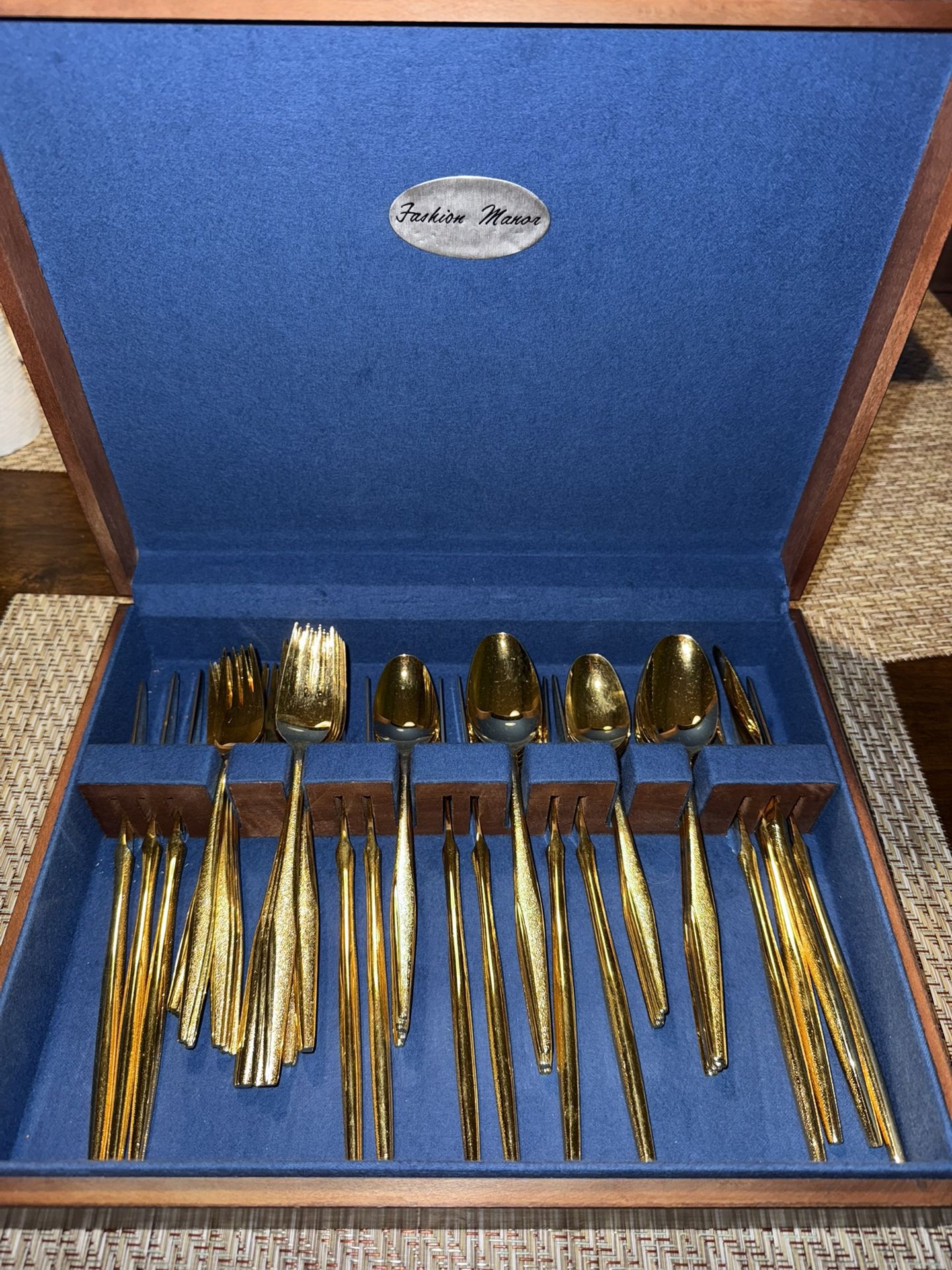 Gold Plated Silverware