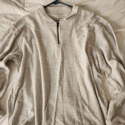 Sweater Long-sleeve With Zipper