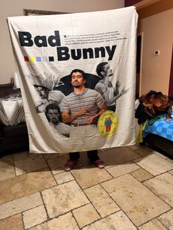 Bad Bunny Blanket 