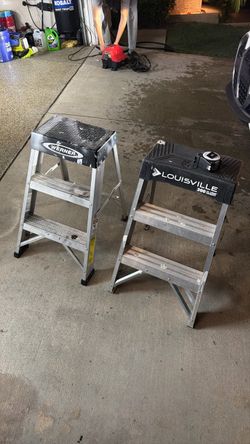 A frame step ladders 2’