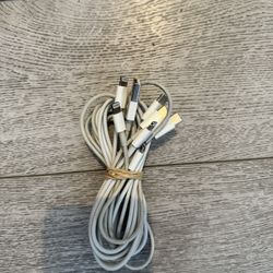 Apple Cables 3x USB C- Lightning 1x USB A- Lightning