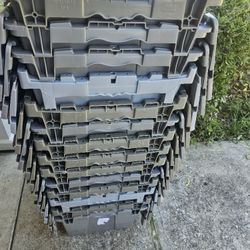 Plastic Stackable Storage Containers