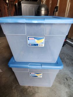 (2) 56 Qrt Storage Containers **If listed, they are available **