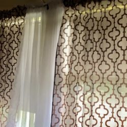 Curtains 4 Pieces 