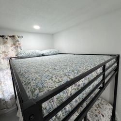 Metal Bunk Beds Full/queen Size 