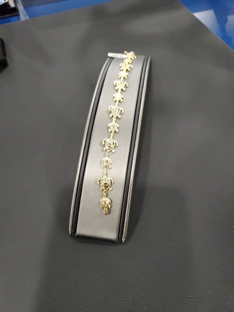 14KT SEA TURTLE🐢 BRACELET