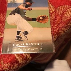 Edgar Renteria Rookie Card 