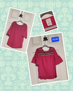 Fuchsia Top