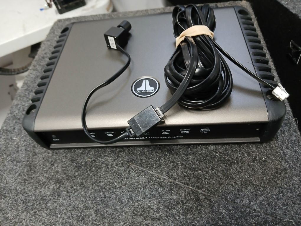 JL Audio HD1200/1 Amplifier W/Bass Knob