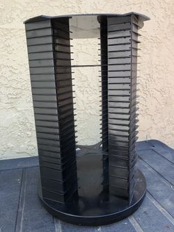 Revolving CD or DVD Holder