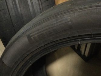 2 Pirelli P-Zero 325-35-23 tires Very Worn, but good for Spares.  Both hold air with no problem!…$10 each or $15 for both!