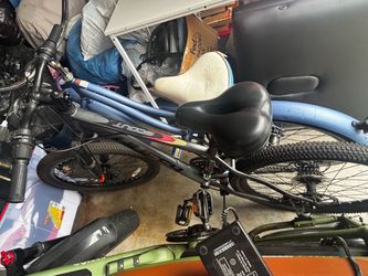Scout BMX Bike Black and Blue