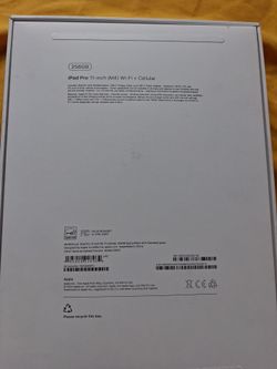 256GB ipad pro 11-inch (M4) wi-fi + cellular