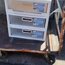 3 drawer storage unit