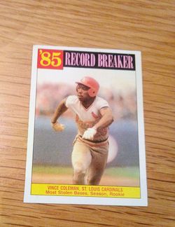 Baseball cards
