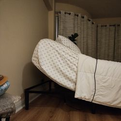  ADJUSTABLE TWIN SIZE BED  BASE