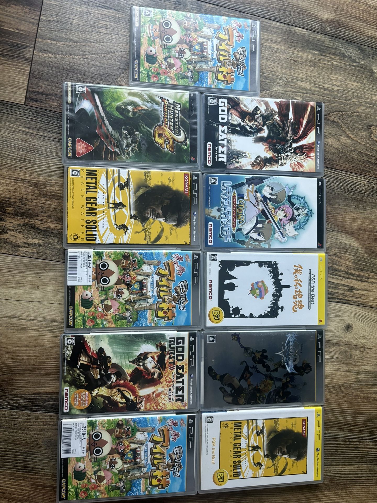Japanese PSP games 80 Or Trade