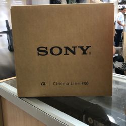 Sony FX6 Full Frame Cinema Camera