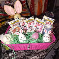 Easter Baskets "Play Pokemon"
